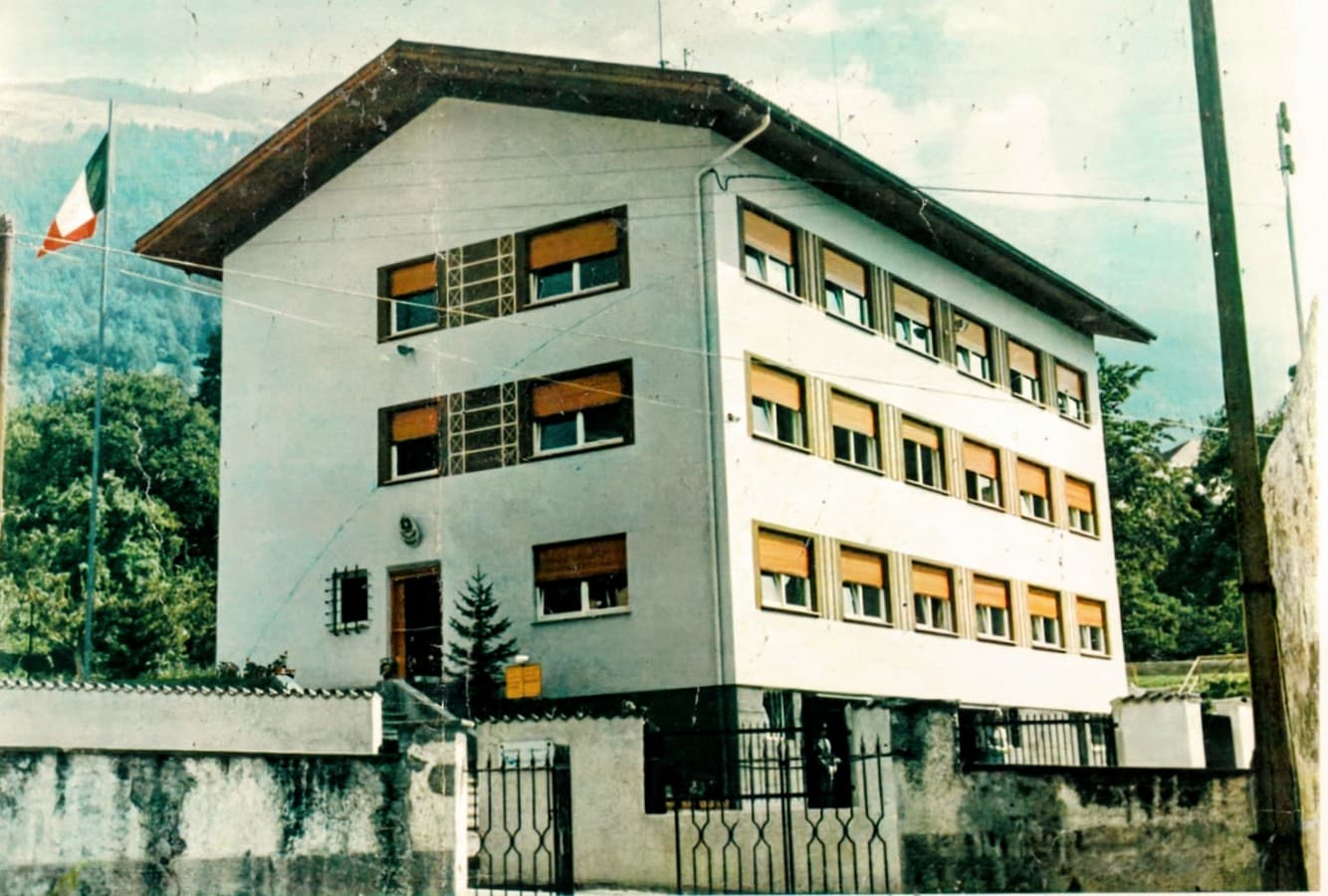 Kaserne Bild der alten Finanzkaserne in Mals